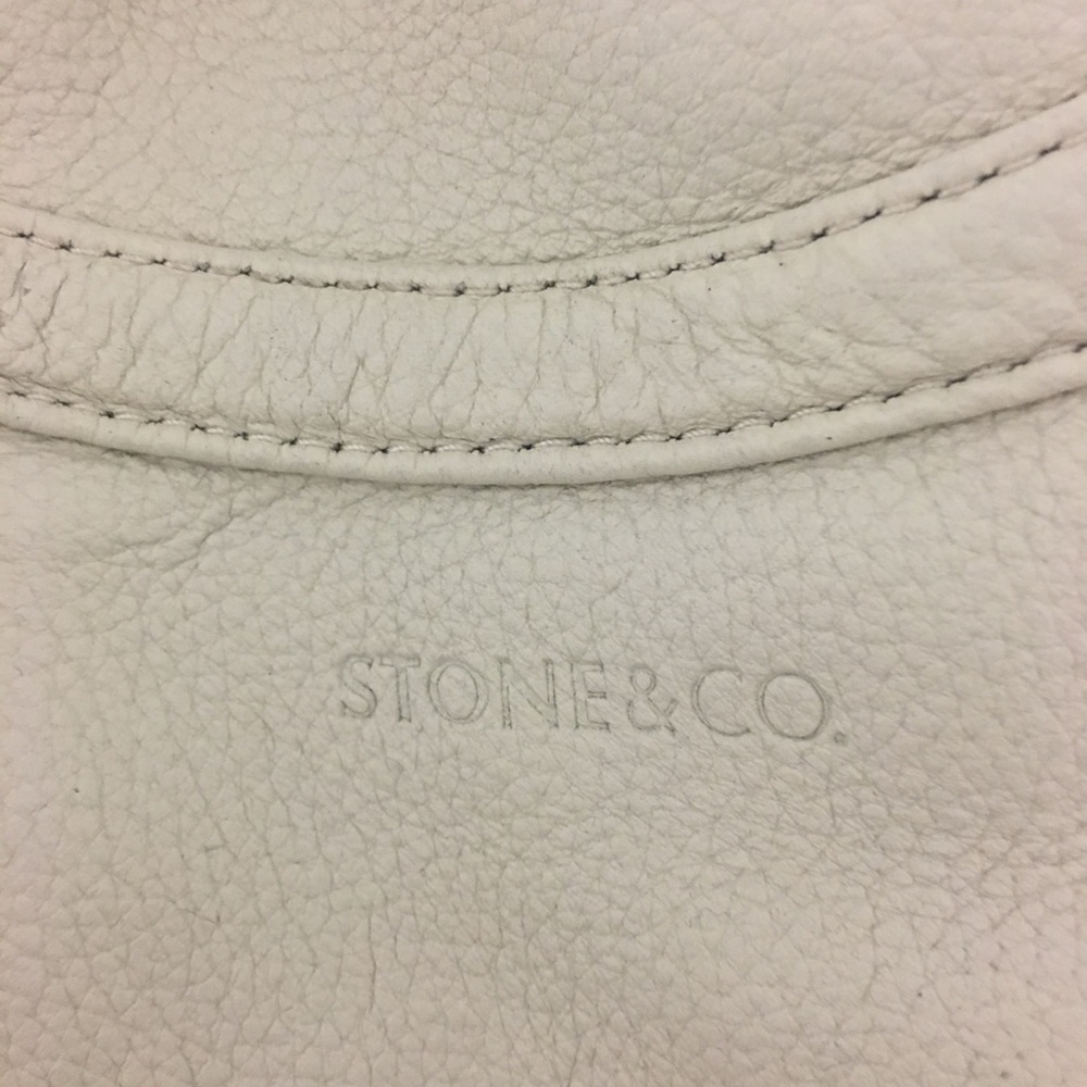 Stone & Co Off White Beigh Purse Bucket Bag - Picture 7 of 8